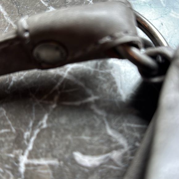 Frye Melissa Hobo bag in Ice/ grey shoulder or crossbody - Picture 13 of 16